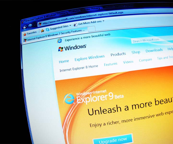 internet explorer end of support